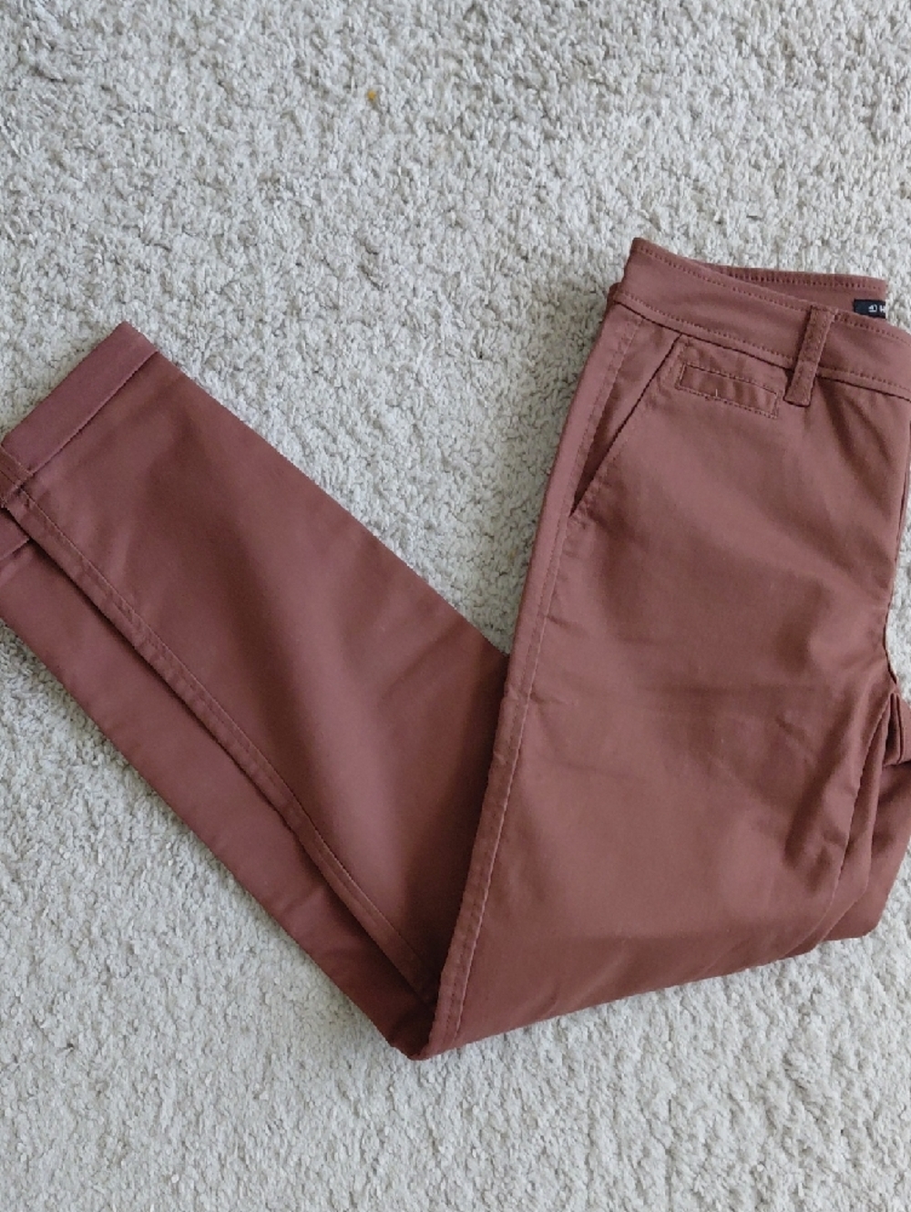 41 Hawthorn Rust Brown Straight Pants - Picture 2 of 4
